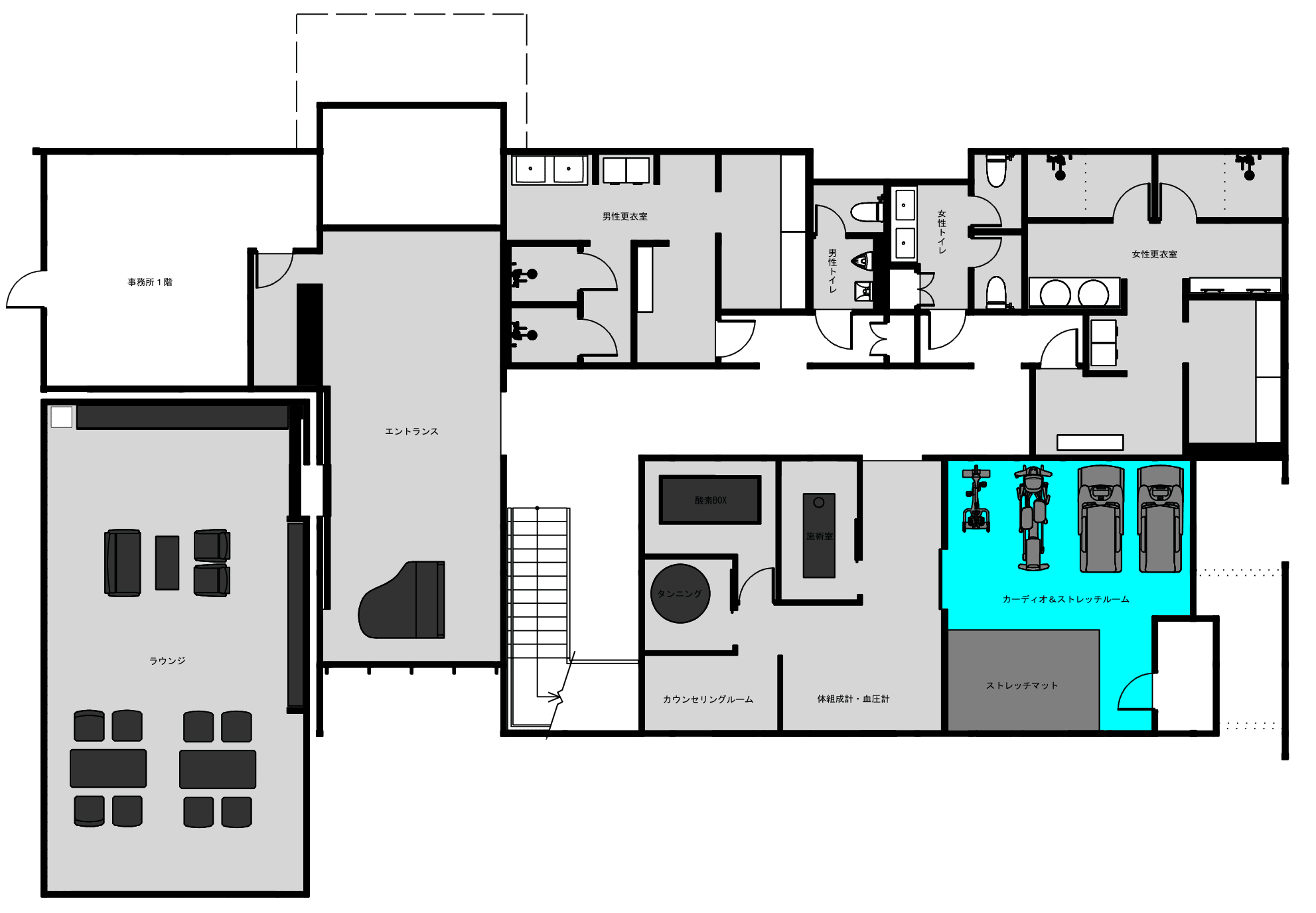 1階フロアマップ